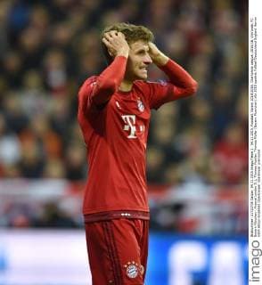 04.11.2015, Fussball, Saison 2015 2016, Champions League, 2015 16, Vorrunde, FC Bayern München - Arsenal London 5:1, Thomas Mueller, Thomas Müller (Bayern Muenchen)
