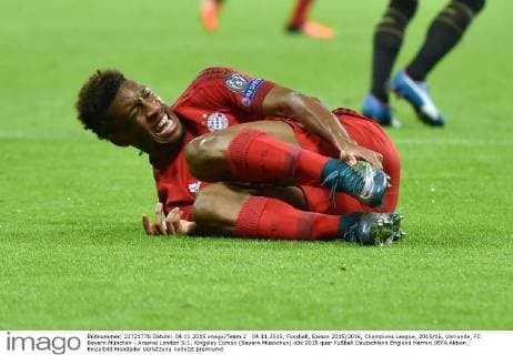 04.11.2015, Fussball, Saison 2015 2016, Champions League, 2015 16, Vorrunde, FC Bayern München - Arsenal London 5:1, Kingsley Coman (Bayern Muenchen)