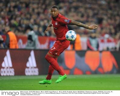 04.11.2015, Fussball, Saison 2015 2016, Champions League, 2015 16, Vorrunde, FC Bayern München - Arsenal London 5:1, Jerome Boateng (Bayern Muenchen)