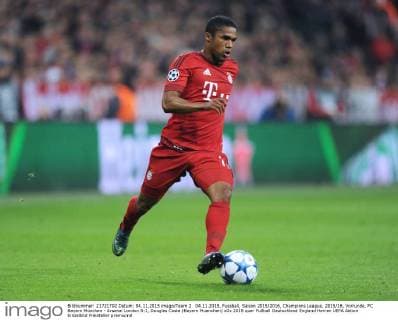 04.11.2015, Fussball, Saison 2015 2016, Champions League, 2015 16, Vorrunde, FC Bayern München - Arsenal London 5:1, Douglas Costa (Bayern Muenchen)