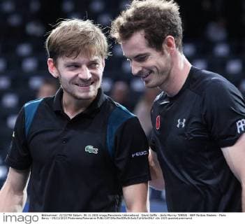 David Goffin - Andy Murray TENNIS : BNP Paribas Masters - Paris Bercy - 05 11 2015 Photonews Panoramic 