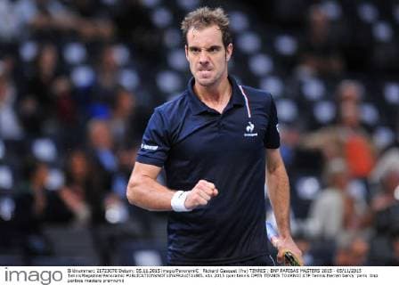 Richard Gasquet (fra) TENNIS : BNP PARIBAS MASTERS 2015 - 05 11 2015 TennisMagazine Panoramic 