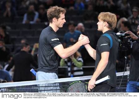 Andy Murray (gb) vs David Goffin (bel) TENNIS : BNP PARIBAS MASTERS 2015 - 05 11 2015 TennisMagazine Panoramic 