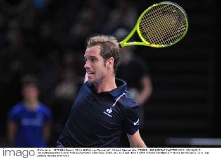 Richard Gasquet (fra) TENNIS : BNP PARIBAS MASTERS 2015 - 05 11 2015 TennisMagazine Panoramic 