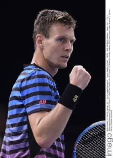 Tomas Berdych (Cze) TENNIS : BNP PARIBAS Masters - Paris - 05 11 2015 JBAutissier Panoramic 