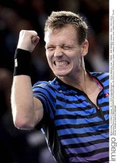Tomas Berdych (Cze) TENNIS : BNP PARIBAS Masters - Paris - 05 11 2015 JBAutissier Panoramic 