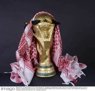 Vergabe der Fußball WM in Quatar 2022 durch die FIFA fotografiert am 05.11.2015 in München. Fußball International