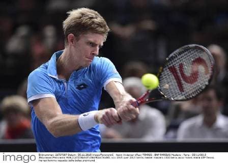 Kevin Anderson (Rsa) TENNIS : BNP PARIBAS Masters - Paris - 05 11 2015 JBAutissier Panoramic 