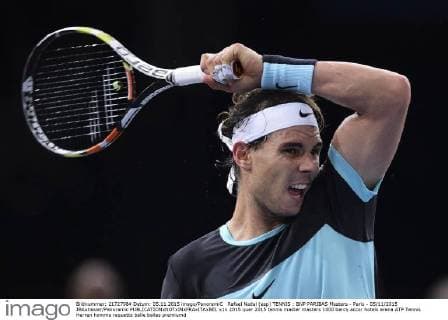 Rafael Nadal (esp) TENNIS : BNP PARIBAS Masters - Paris - 05 11 2015 JBAutissier Panoramic 