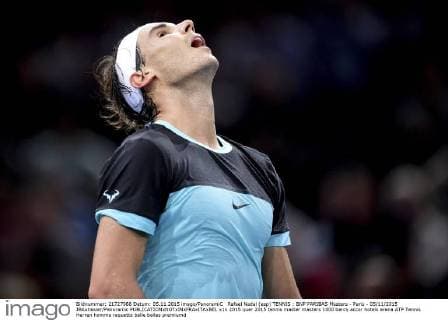 Rafael Nadal (esp) TENNIS : BNP PARIBAS Masters - Paris - 05 11 2015 JBAutissier Panoramic 