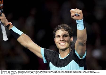 Rafael Nadal (esp) TENNIS : BNP PARIBAS Masters - Paris - 05 11 2015 JBAutissier Panoramic 