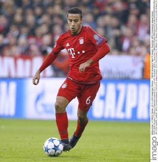 THIAGO Alcantara Team FC Bayern Muenchen UEFA Cchampions League Saison 2015-2016 Gruppe F FC Bayern Muenchen-Arsenal FC 5 : 1 am 04. November 2015 in Muenchen 