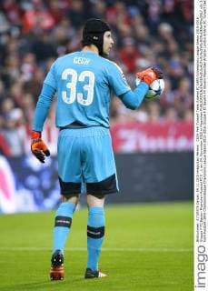 CECH Petr Torwart Team Arsenal FC UEFA Cchampions League Saison 2015-2016 Gruppe F FC Bayern Muenchen-Arsenal FC 5 : 1 am 04. November 2015 in Muenchen 