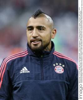 Arturo Vidal (Bayern) . FC Bayern München-FC Arsenal . München, GER, 04.11.2015, Fussball-Champions League 2015-2016 .