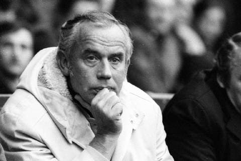 Trainer Hennes Weisweiler (Borussia Mönchengladbach)
