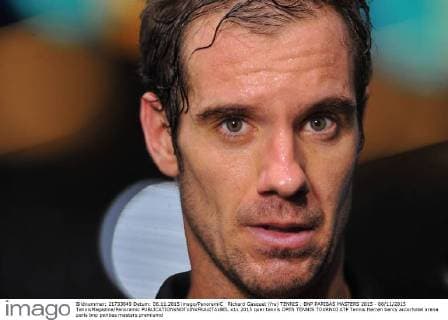 Richard Gasquet (fra) TENNIS : BNP PARIBAS MASTERS 2015 - 06 11 2015 TennisMagazine Panoramic 