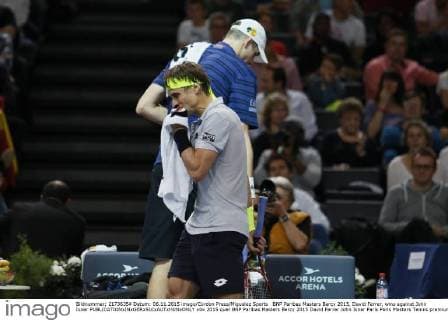 BNP Paribas Masters Bercy 2015, David Ferrer, wins against John Isner 