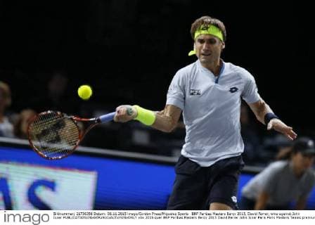 BNP Paribas Masters Bercy 2015, David Ferrer, wins against John Isner 