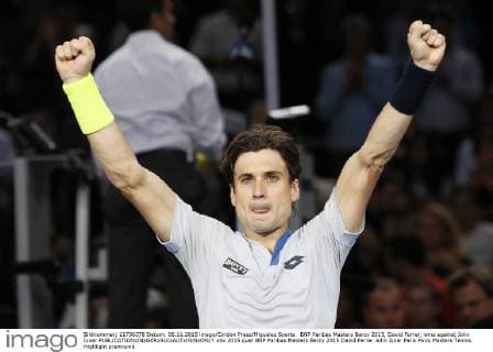BNP Paribas Masters Bercy 2015, David Ferrer, wins against John Isner 