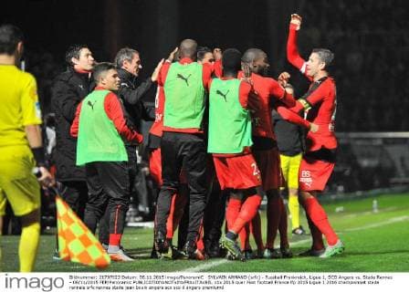 SYLVAIN ARMAND (srfc) - Fussball Frankreich, Ligue 1, SCO Angers vs. Stade Rennes - 06 11 2015 FEP Panoramic 