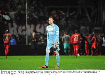 Ludovic BUTELLE (sco) - Fussball Frankreich, Ligue 1, SCO Angers vs. Stade Rennes - 06 11 2015 FEP Panoramic 
