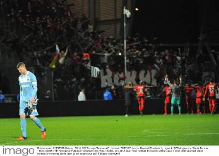 Ludovic BUTELLE (sco) - Fussball Frankreich, Ligue 1, SCO Angers vs. Stade Rennes - 06 11 2015 FEP Panoramic 