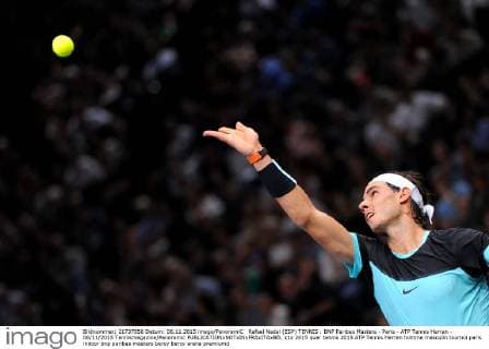 Rafael Nadal (ESP) TENNIS : BNP Paribas Masters - Paris - ATP Tennis Herren - 06 11 2015 Tennismagazine Panoramic 