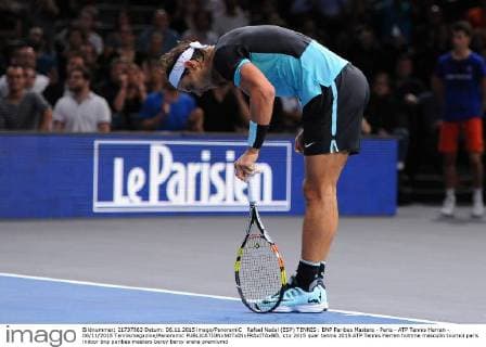 Rafael Nadal (ESP) TENNIS : BNP Paribas Masters - Paris - ATP Tennis Herren - 06 11 2015 Tennismagazine Panoramic 