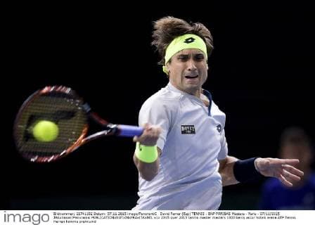 David Ferrer (Esp) TENNIS : BNP PARIBAS Masters - Paris - 07 11 2015 JBAutissier Panoramic 