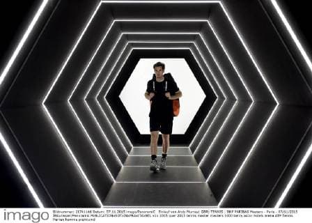 Einlauf von Andy Murray( GBR) TENNIS : BNP PARIBAS Masters - Paris - 07 11 2015 JBAutissier Panoramic 