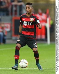 Leverkusen Wendell ( 18, Bayer 04 Leverkusen) Bayer 04 Leverkusen - 1. FC Koeln, Fussball, 1. Bundesliga, 07.11.2015, Copyright: Deutzmannx xEibner-Pressefoto EP_cdn
