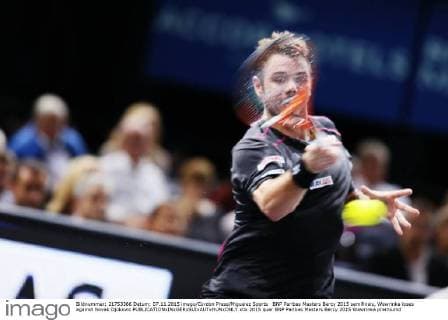 BNP Paribas Masters Bercy 2015 semifinals, Wawrinka loses against Novak Djokovic 