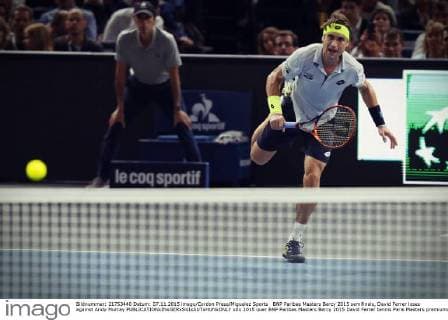 BNP Paribas Masters Bercy 2015 semifinals, David Ferrer loses against Andy Murray 