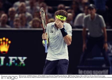 BNP Paribas Masters Bercy 2015 semifinals, David Ferrer loses against Andy Murray 