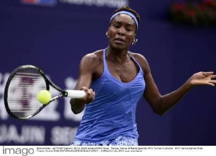 Tennis, Venus Williams gewinnt WTA Turnier in Zhuhai WTA Tennis Damen Elite Trophy Zhuhai  - ZUMAs112
