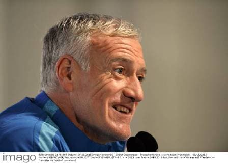 Didier Deschamps - Pressekonferenz Nationalteam Frankreich - 09 11 2015 AnthonyBIBARD FEP Panoramic 