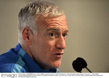 Didier Deschamps - Pressekonferenz Nationalteam Frankreich - 09 11 2015 AnthonyBIBARD FEP Panoramic 