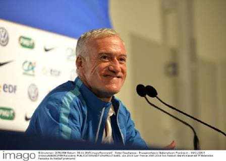 Didier Deschamps - Pressekonferenz Nationalteam Frankreich - 09 11 2015 AnthonyBIBARD FEP Panoramic 