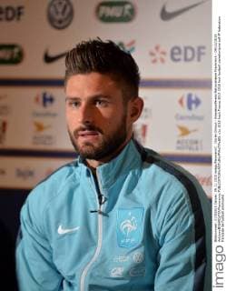 Olivier Giroud - Pressekonferenz Nationalteam Frankreich - 09 11 2015 AnthonyBIBARD FEP Panoramic 