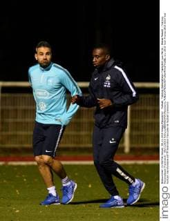 Fußball, Training Nationalteam Frankreich Loic Perrin - Blaise Matuidi - Training Nationalteam Frankreich - 09 11 2015 AnthonyBIBARD FEP Panoramic 