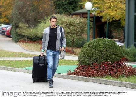 Soccer team gathering - Zagreb, Croatia 10.11.2015., Zagreb, Croatia - Gathering of the Croatian football team at AS hotel before the friendly match with Russia. Josip Pivaric.  GoranxStanzl PIXSELL