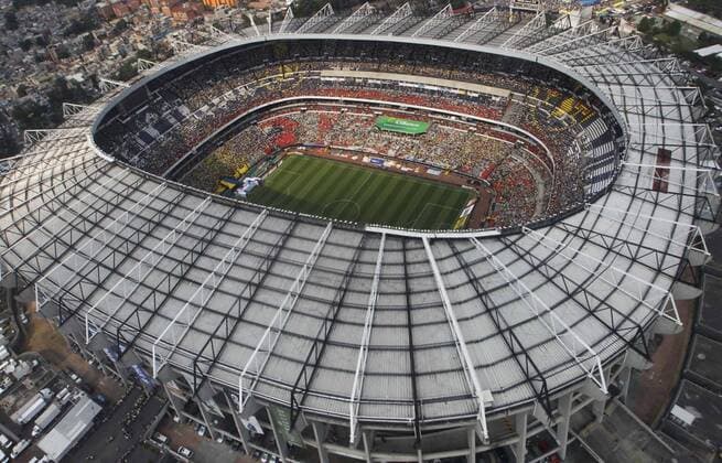 Nov. 10, 2015 - Mexico - Aztekenstadion (Coloso de Santa Ursula), Heimstätte von Club America  - ZUMAu78_