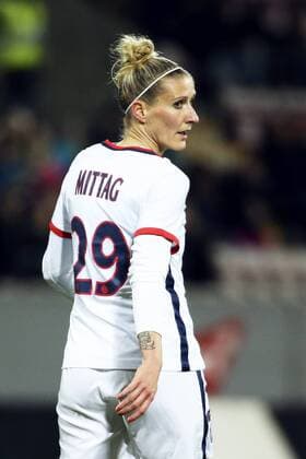 Fußball, Damen Champions League, KIF Örebro - Paris St. Germain 151111 Paris Anja Mittag under fotbollsmatchen i Womens Champions League mellan Kif Örebro och Paris SG den 11 november 2015 i Örebro.  Copyright: JOHANxBERNSTRÖM BB151111BB212