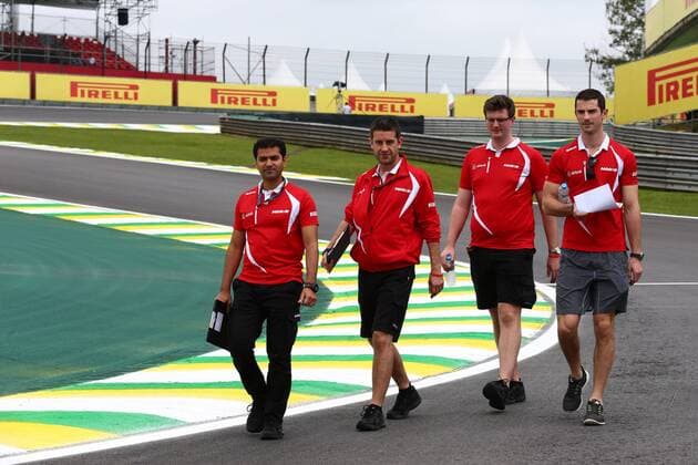 Brazilian Grand Prix, Sao Paulo 12 - 15 November 2015 12.11.2015 - Alexander Rossi (USA) Manor Marussia F1 Team (R) 