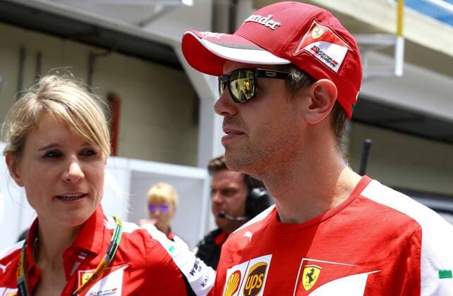 Brazil Grand Prix Formula 1 in 2015 SAO PAULO, Brazil - 11 12 2015: BIG FORMULA OF BRAZIL AWARD 1 2015 - Sebastian Vettel Scuderia Ferrari for Brazil Grand Prix Formula 1 2015, held at the Interlagos circuit. (Photo: Rodolfo Buhrer La Picture FotoArena)  RodolfoxBuhrer