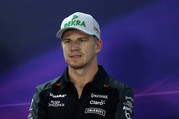 Brazilian Grand Prix, Sao Paulo 12 - 15 November 2015 12.11.2015 - press conference PK Pressekonferenz Nico Hulkenberg (GER) Sahara Force India F1 VJM08 