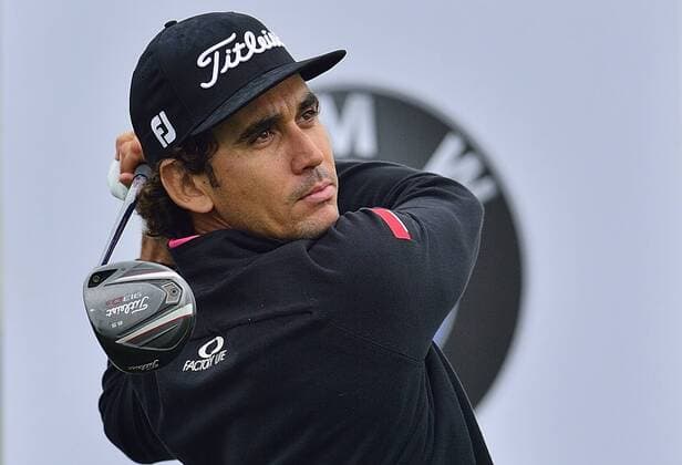 Nov. 13, 2015 - Shanghai, People s Republic of China - The professional golfer RAFA CABRERA BELLO of Spain during the BMW Masters day 2 at Lake Malaren Golf Club in Shanghai. Golf 2015 - Shanghai Masters - Day 2  - ZUMAm119