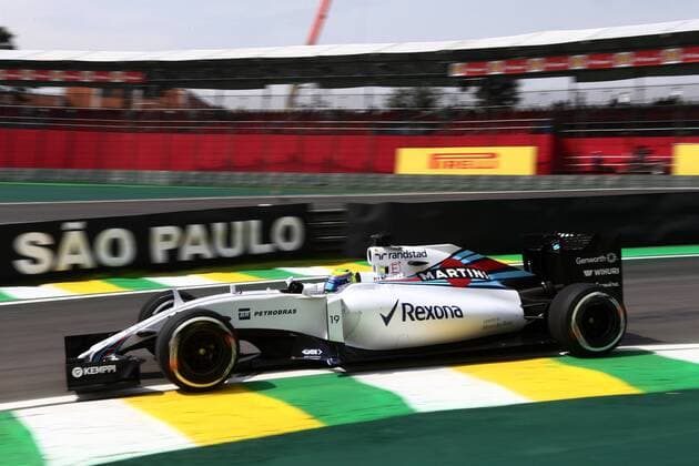 Brazilian Grand Prix, Sao Paulo 12 - 15 November 2015 13.11.2015 - Free Practice 1, Felipe Massa (BRA) Williams F1 Team FW37 