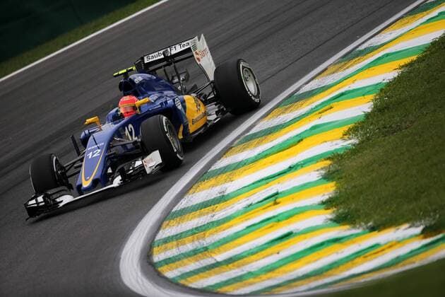Brazilian Grand Prix, Sao Paulo 12 - 15 November 2015 13.11.2015 - Free Practice 1, Felipe Nasr (BRA) Sauber C34 