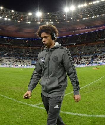 Fussball, Herren, Länderspiel (Testspiel), Saison 2015 2016, Frankreich - Deutschland in Paris, Leroy Sane (Deutschland) vor dem Spiel, 13.11. 2015,